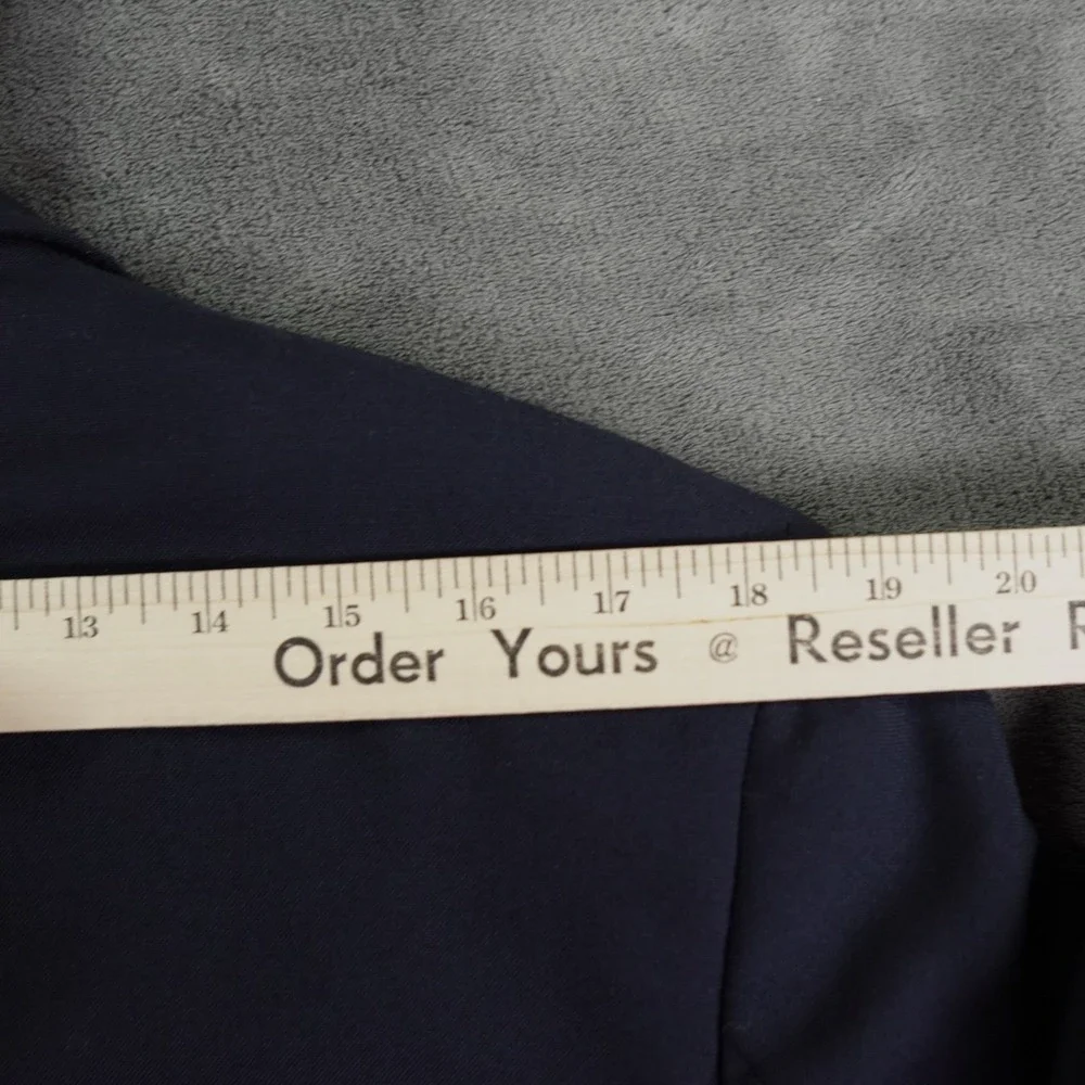 Georgetown University Shop Blazer Men 40R Navy Blue Gold Crest Button USA Made